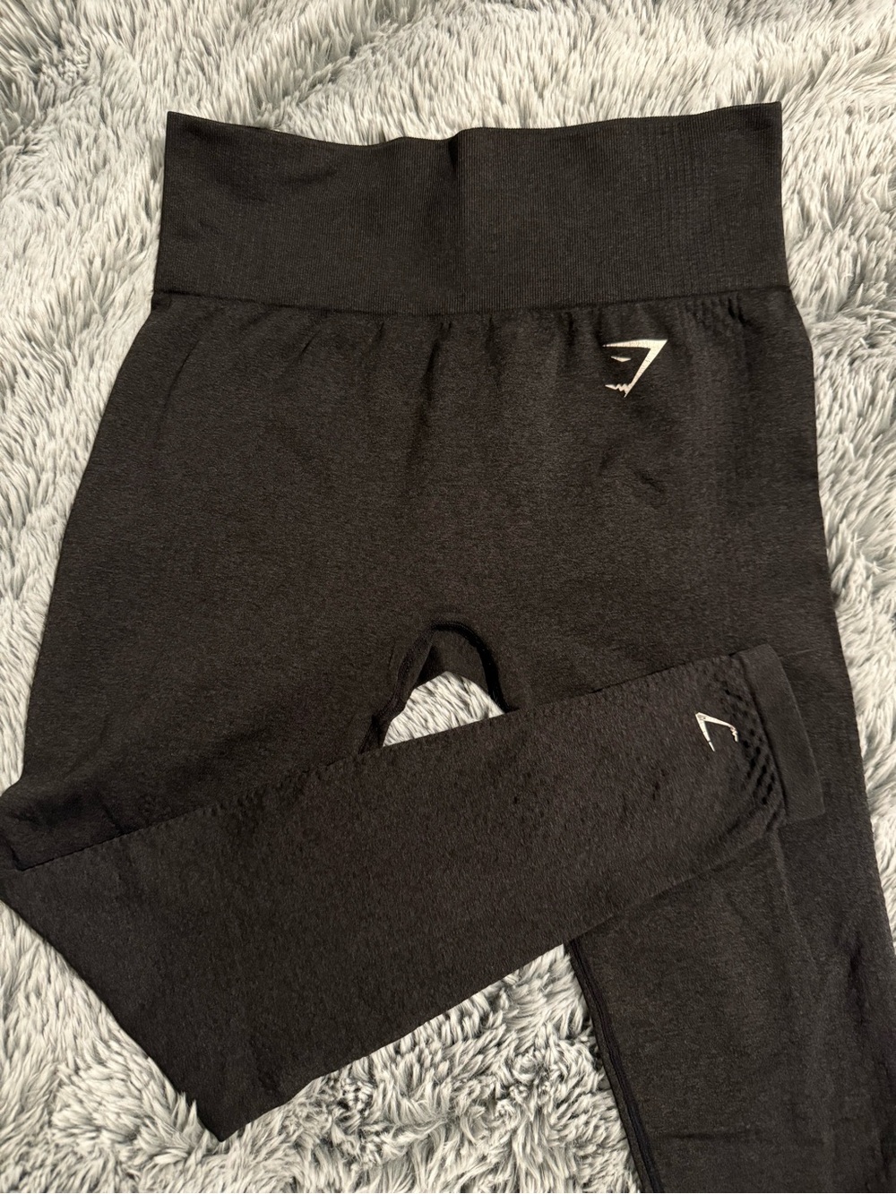 Gymshark Charcoal Seamless High-Rise Leggings
